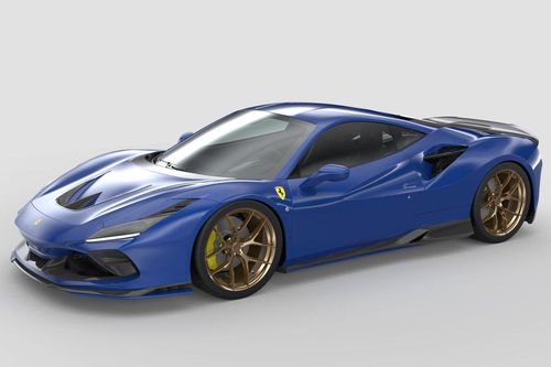 Ferrari F8 Tributo được trang bị bộ bodykit in 3D