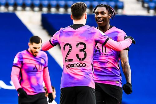 Draxler và Kean đưa PSG lên ngôi đầu bảng