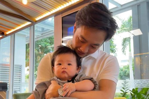 Cường Đô La đăng ảnh con gái vào ngày Valentine