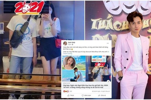 'Tình tin đồn' lên tiếng về nghi vấn tình ái, Ngô Kiến Huy nhanh chóng vào 'tạ lỗi'