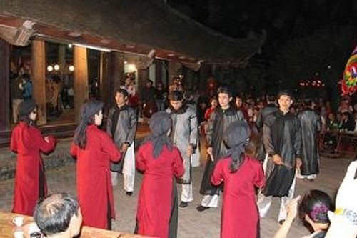 Hát Xoan nước nghĩa làng Cao Mại