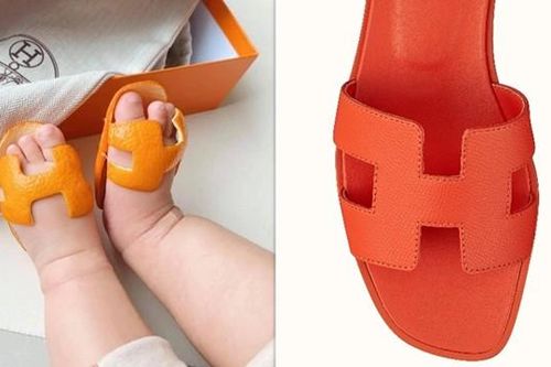Không có tiền mua dép Hermès, một người tự làm dép bằng… vỏ cam, ai ngờ được khen hết lời