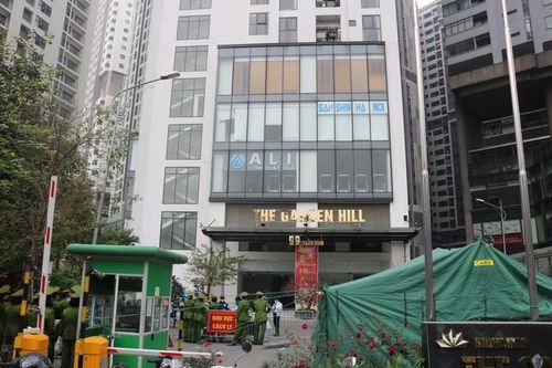 Dỡ phong tỏa 2 tòa A, B chung cư Garden Hill
