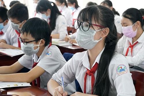 Ngày 17/2, học sinh Đồng Tháp đi học trở lại