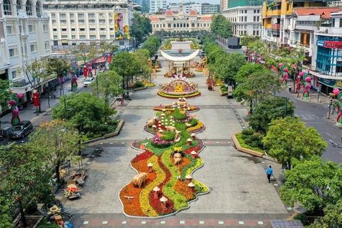 17h chiều nay, Đường hoa Nguyễn Huệ sẽ đóng cửa để thu dọn