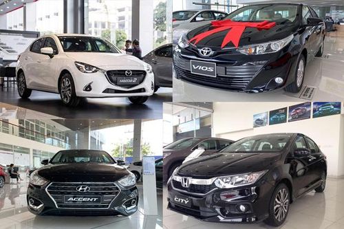 Sedan cỡ B tháng 1/2021: Hyundai Accent, Honda City 'vượt mặt' Toyota Vios