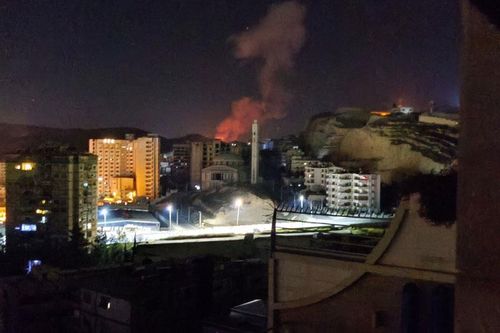 Chiến cơ Israel lại tấn công Syria