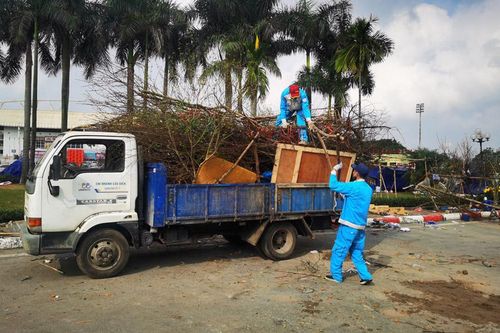 Trong 6 ngày Tết: Thu dọn, vận chuyển 35.607 tấn rác thải