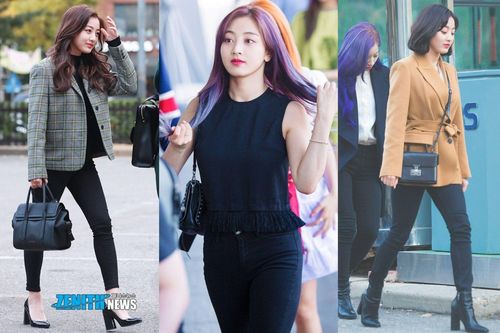 Mẫu quần ôm sát này chính là bảo bối hack dáng của Jihyo (TWICE)