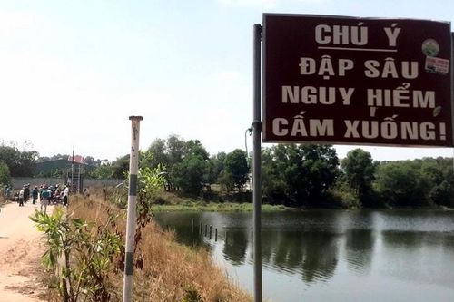 Bình Dương: Hai chị em ruột tử vong dưới hồ