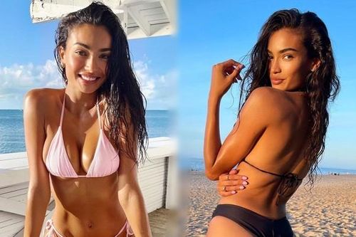 Mỹ nhân lai Kelly Gale thả dáng nuột nà với bikini