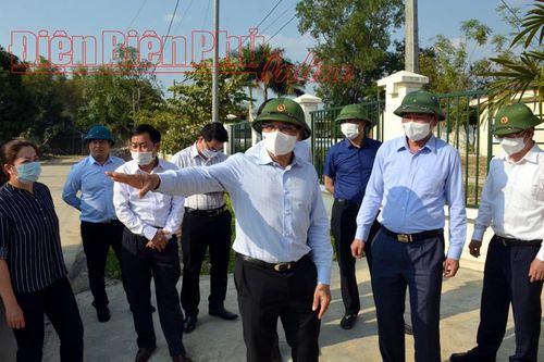 Khẩn trương giải phóng mặt bằng, hỗ trợ tái định cư Dự án Cảng Hàng không Điện Biên
