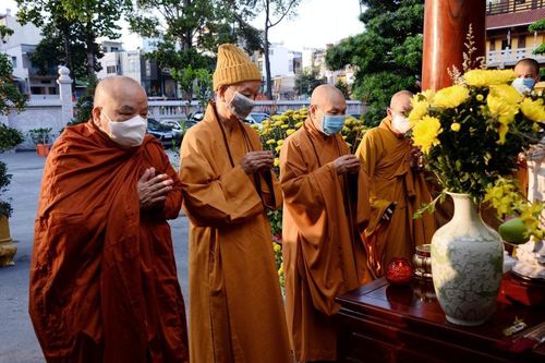 Họp mặt đầu năm, mở cửa văn phòng Ban Trị sự GHPGVN TP.HCM