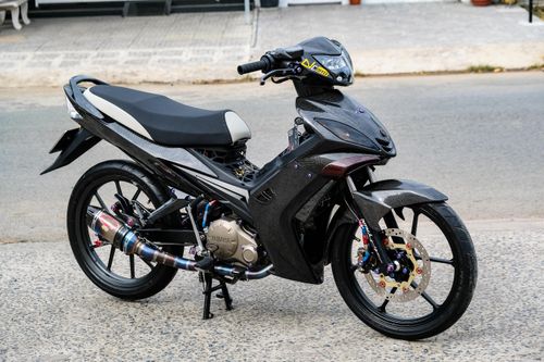 Chi tiết Yamaha Exciter 135 được độ dàn vỏ carbon