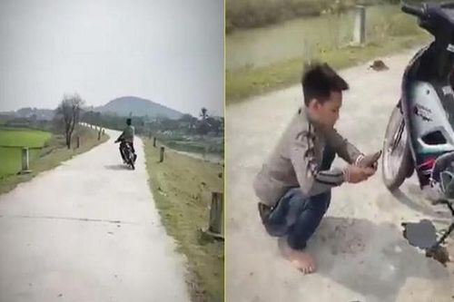 'Người chơi hệ tổ lái' nhận kết đắng khi đánh võng trên đường đê