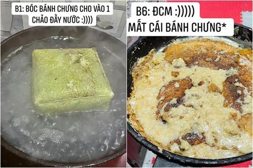 'Bắt chước' làm bánh chưng rán nước lọc, cô gái nhận kết đắng