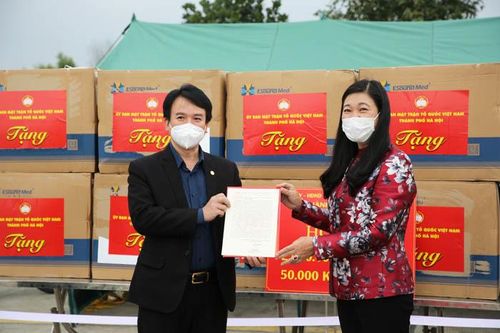 Hà Nội hỗ trợ Hải Dương 2 tỷ đồng phòng, chống dịch Covid-19