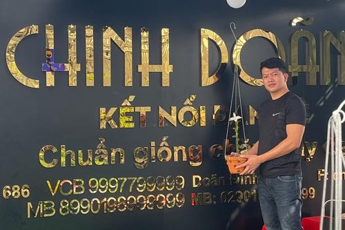 Doãn Chinh và hành trình theo đuổi hoa lan đầy thú vị