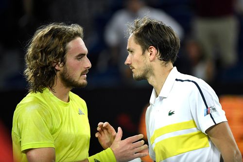 Highlights bán kết Australian Open: Medvedev 3-0 Tsitsipas