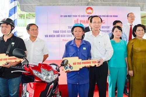 Trao phương tiện sinh kế theo nhu cầu - Cách làm mới trong giảm nghèo ở TPHCM