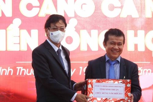 Lễ ra quân Dự án khu bến Cảng Cà Ná giai đoạn 1