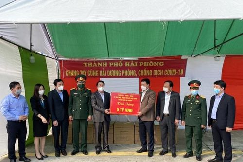 Hải Phòng hỗ trợ 5 tỷ đồng và 500 nghìn khẩu trang cho Hải Dương