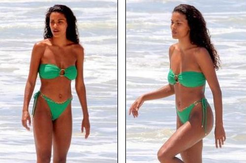 Vợ kém 30 tuổi của tài tử nước Pháp Vincent Cassel sexy hoang dại với bikini