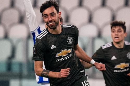 Bruno Fernandes bày tỏ nỗi lòng ở MU sau cú đúp Europa League