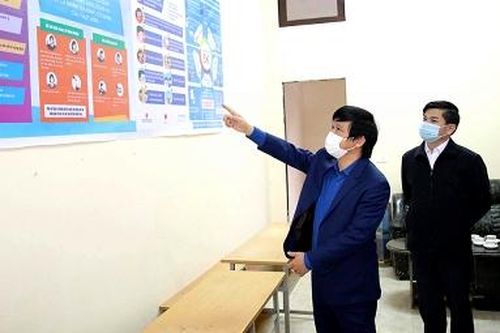 Đảm bảo các điều kiện phòng chống dịch bệnh COVID-19 tại các trường học ở Cẩm Khê