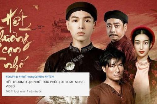 'Hết Thương Cạn Nhớ' đạt 100 triệu lượt xem, Đức Phúc gửi lời tri ân đến cố NSND Hoàng Dũng