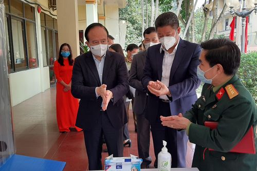 Lãnh đạo Thành phố kiểm tra công tác phòng chống dịch Covid-19 tại huyện Thường Tín: Tăng kiểm tra đột xuất, không thể chủ quan