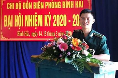 Trung úy Trương Công Ninh nhặt được của rơi trả lại người đánh mất