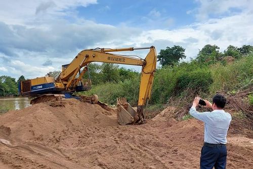 Khai thác cát lậu ở Ia Mơ, bị xử phạt 125 triệu đồng
