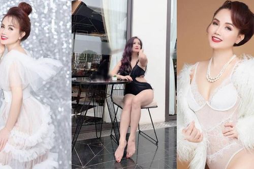 Sắc vóc gợi cảm ở tuổi U50 của diễn viên Hoàng Yến vừa ly hôn chồng thứ 4
