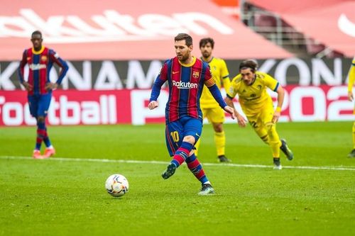 Messi lập công, Barca tuột chiến thắng phút chót
