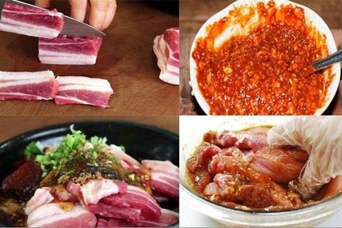 Cách làm ba chỉ heo sốt tương cay chuẩn vị Hàn Quốc