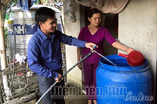 Tủa Chùa khắc phục tình trạng thiếu nước mùa khô hanh