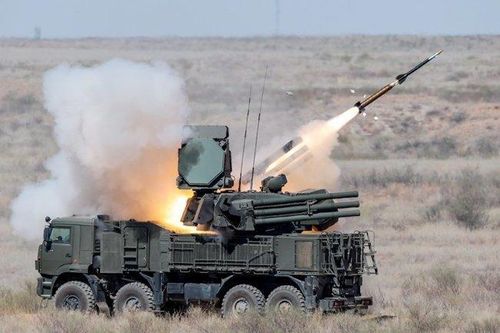 Tổ hợp phòng không Pantsir-S khai hỏa bỏng rát tại Siberia