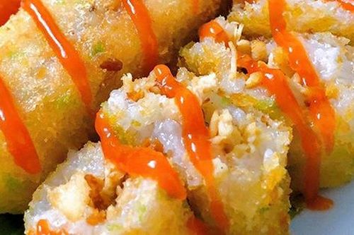 Món ngon dễ làm: Xôi cuộn gà xé
