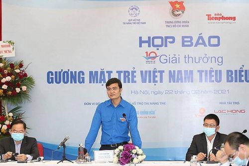 Đã xác định tốp 20 đề cử Gương mặt trẻ Việt Nam tiêu biểu