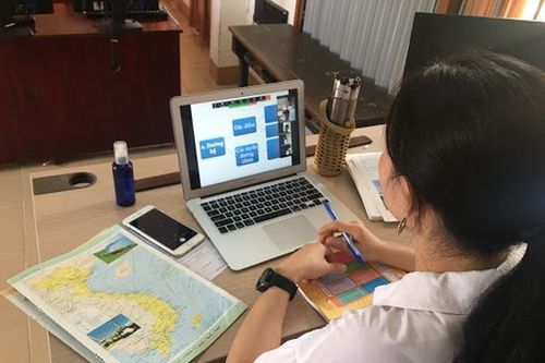 Hòa Bình kiểm tra đánh giá kết quả học online