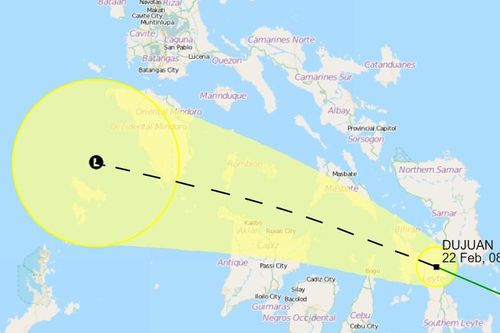 Bão Dujuan đang dần suy yếu