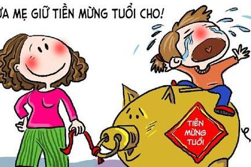 Xài tiền lì xì sau Tết: Nguyện vọng của con và lý của cha mẹ