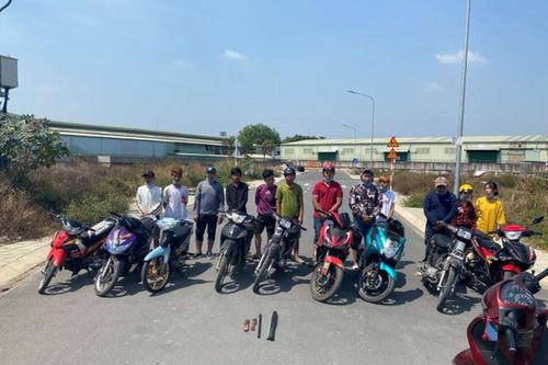 Mâu thuẫn trên mạng, 'nữ quái' gọi người từ TP HCM đến Bình Dương quyết chiến
