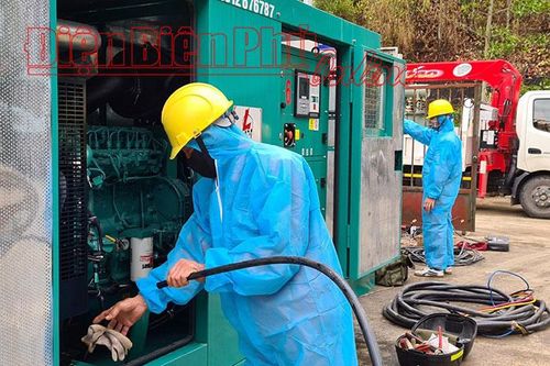 Công ty Ðiện lực Ðiện Biên tích cực phòng, chống dịch Covid-19