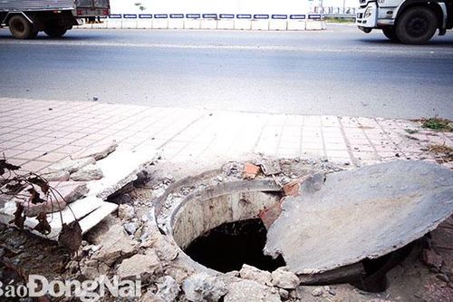 Hố ga nguy hiểm
