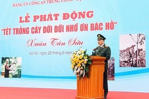 Bộ trưởng Tô Lâm phát động 'Tết trồng cây đời đời nhớ ơn Bác Hồ'