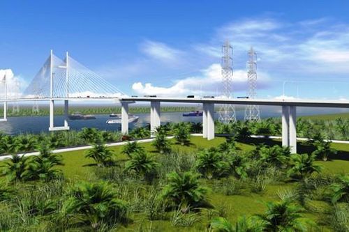 Tàu Phúc Khánh đâm gãy cẩu trên sông Lòng Tàu: Cầu Phước Khánh 3.500 tỷ có bị hư hại?