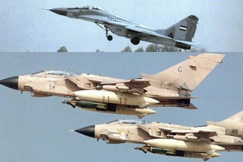 6 trận không chiến nảy lửa giữa tiêm kích Mỹ-Anh với MiG Iraq
