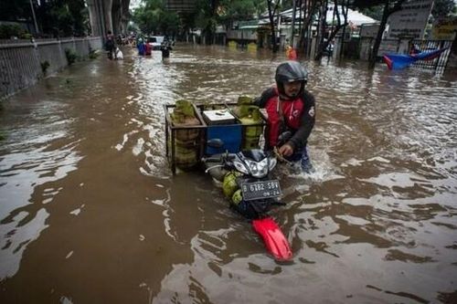 Jakarta (Indonesia) ngập lụt